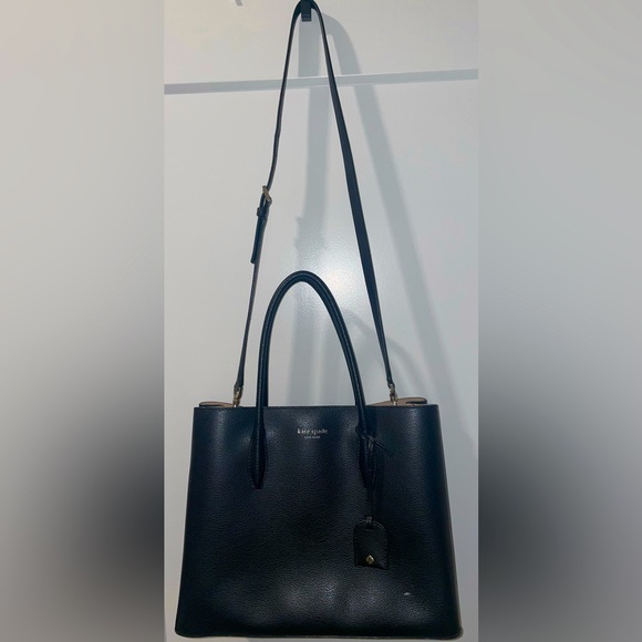 Kate Spade Eva Black Medium Satchel - Picture 4 of 6